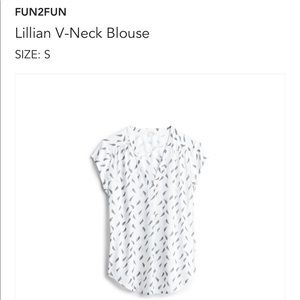 Fun2fun Lilian VNeck Blouse